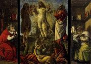 Transfiguration, St Jerome, St Augustine BOTTICELLI, Sandro